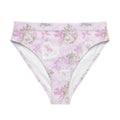 High-waisted Anniversary Bikini Bottom in floral print, perfect for beach days and poolside fun. Shop now!