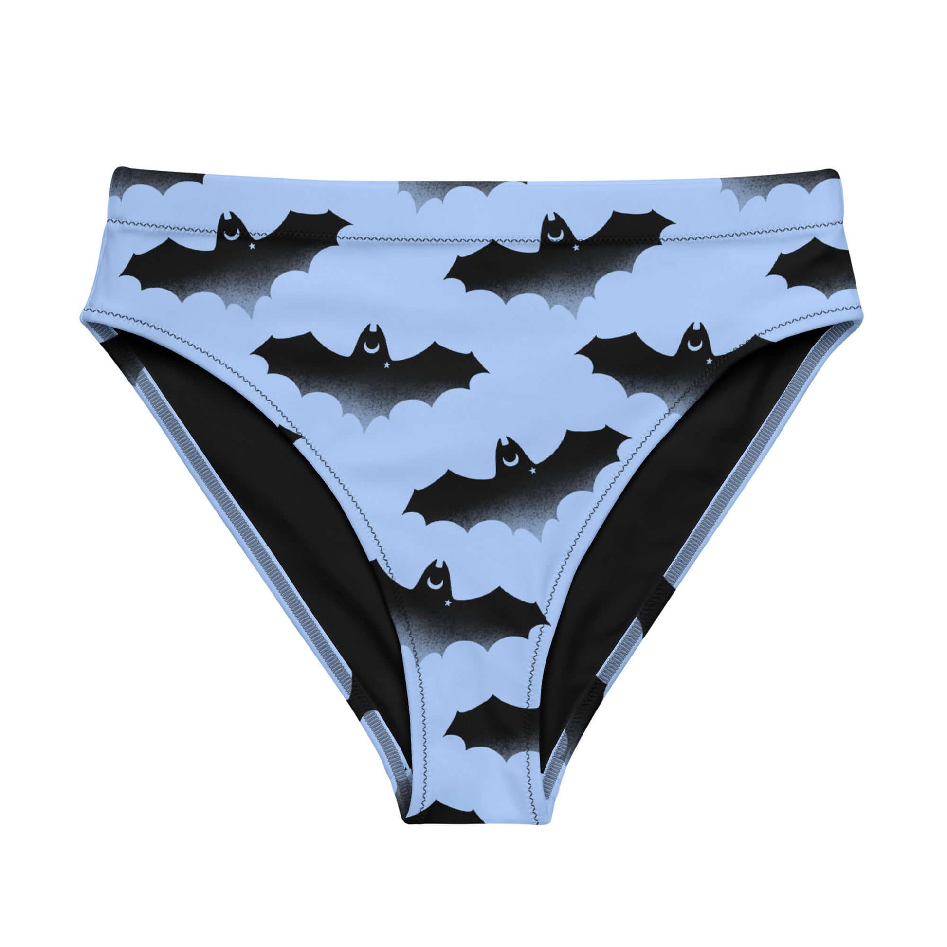 High-waisted Lilith Bikini Bottom features a stylish design, perfect for beach adventures and ultimate comfort.