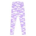 High-waisted Cloudy Sky Leggings feature a soft, versatile design perfect for gym or casual outings.