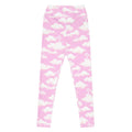 High-waisted Cloudy Sky Leggings featuring a soft, versatile design perfect for gym or casual wear.