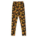High-waisted Enchanted Rose Leggings featuring elegant rose blossoms for style and performance, perfect for active wear.