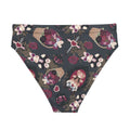 High-waisted Gothic Teddy Bikini Bottom features a fun print, perfect for stylish pool days. Comfortable and versatile!