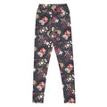 Stylish High-waisted Gothic Teddy Leggings featuring a unique dark print, perfect for a flattering fit and comfort.