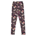 High-waisted Gothic Teddy Leggings feature a unique dark design, perfect for a stylish and flattering fit.