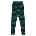 Elevate your style at the gym with High-waisted Higanbana Leggings featuring a vibrant floral pattern.