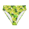 Explore the vibrant High-waisted Kero-kero Bikini Bottom, perfect for beach adventures and spa days.