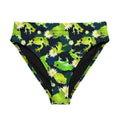 Comfortable and stylish, the High-waisted Kero-kero Bikini Bottom features a fun frog design, perfect for beach days.