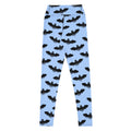 High-waisted Lilith Leggings feature a unique bat design, perfect for stylish workouts and comfortable training sessions.