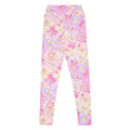 Stylish High-waisted Magical Girl Leggings in pastel colors, perfect for a fun and magical workout experience.
