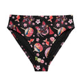 Stylish High-waisted Matsuri Bikini Bottom with vibrant patterns, perfect for a fun beach day. Get yours today!
