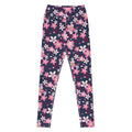 High-waisted Sakura Leggings feature a vibrant floral design, perfect for spring workouts and stylish outings.