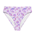 High-waisted Sea Princess Bikini Bottom featuring a vibrant seashell print, perfect for beach days by [STORE NAME].