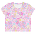 Kawaii Indica Magica Crop Top features a playful design perfect for casual outings, blending style and comfort.