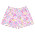 Indica Magica Athletic Short Shorts feature a playful design perfect for comfy workouts and gym sessions.