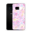 Stylish Indica Magica Samsung® Clear Case showcasing a cute design, perfect for kawaii outfits and phone protection.