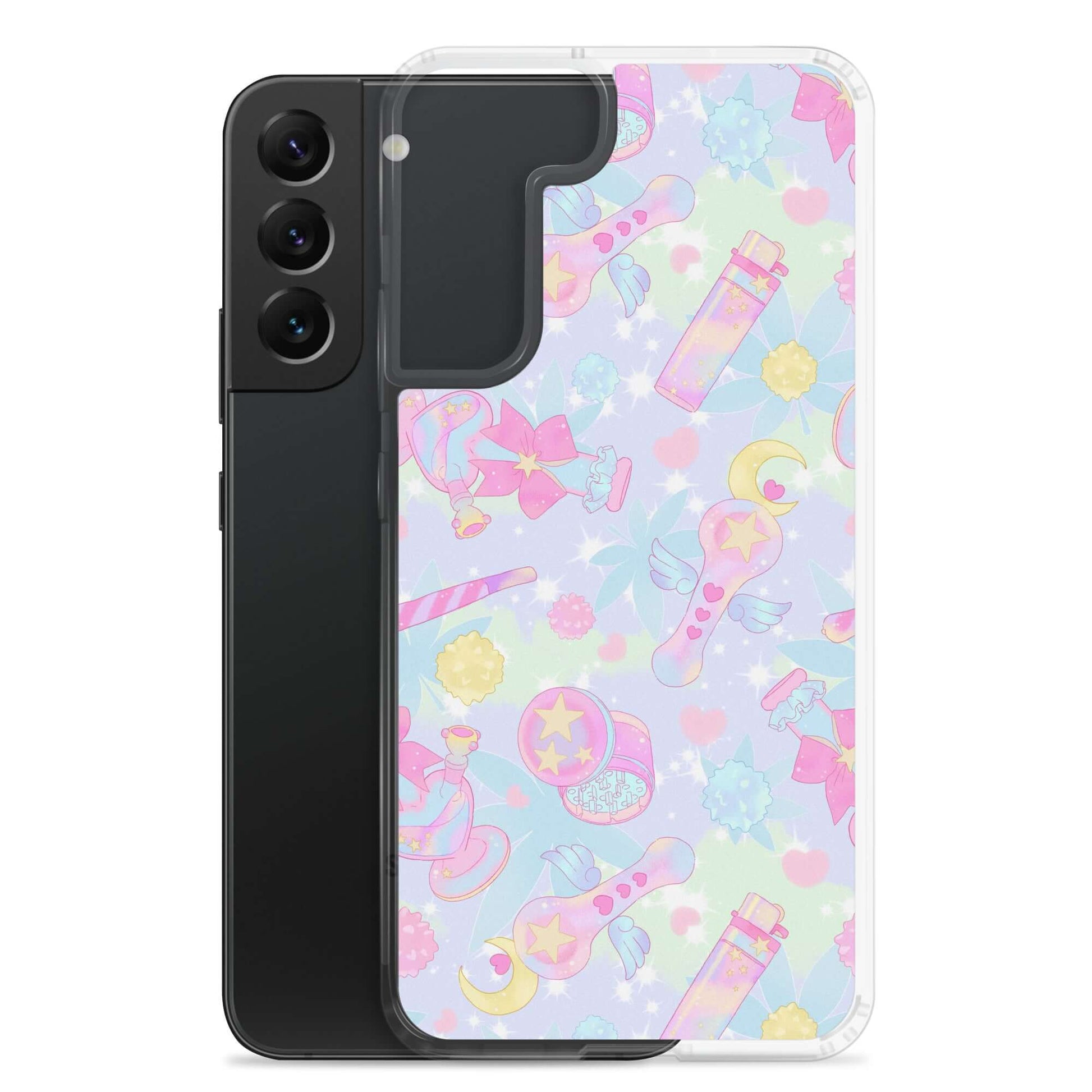 Stylish and protective, the Indica Magica Samsung® Clear Case showcases a vibrant design perfect for any outfit.