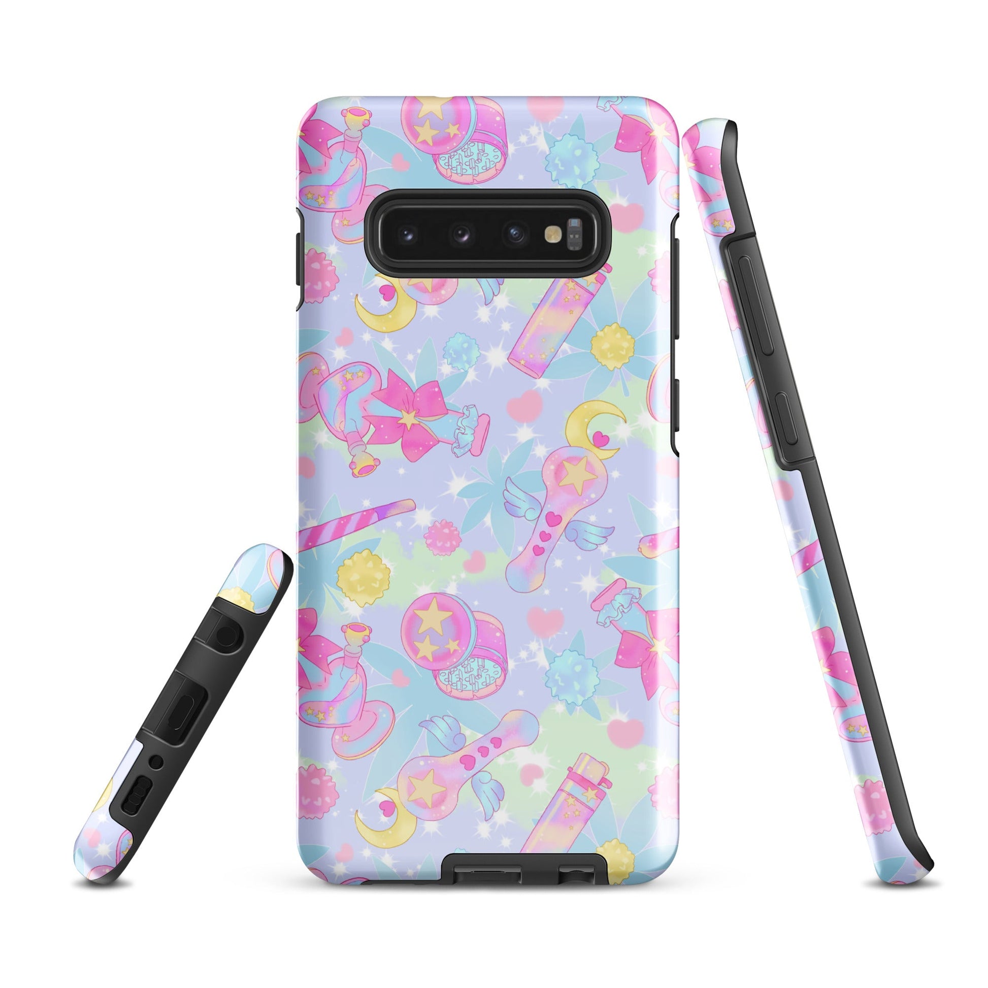 Stylish Indica Magica Samsung® Tough Case featuring a vibrant design, offering durability and protection for your phone.