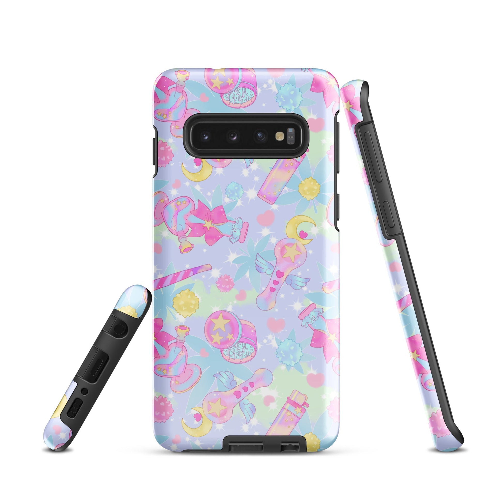 Stylish Indica Magica Samsung® Tough Case with impact-resistant design, perfect for protecting your phone from damage.