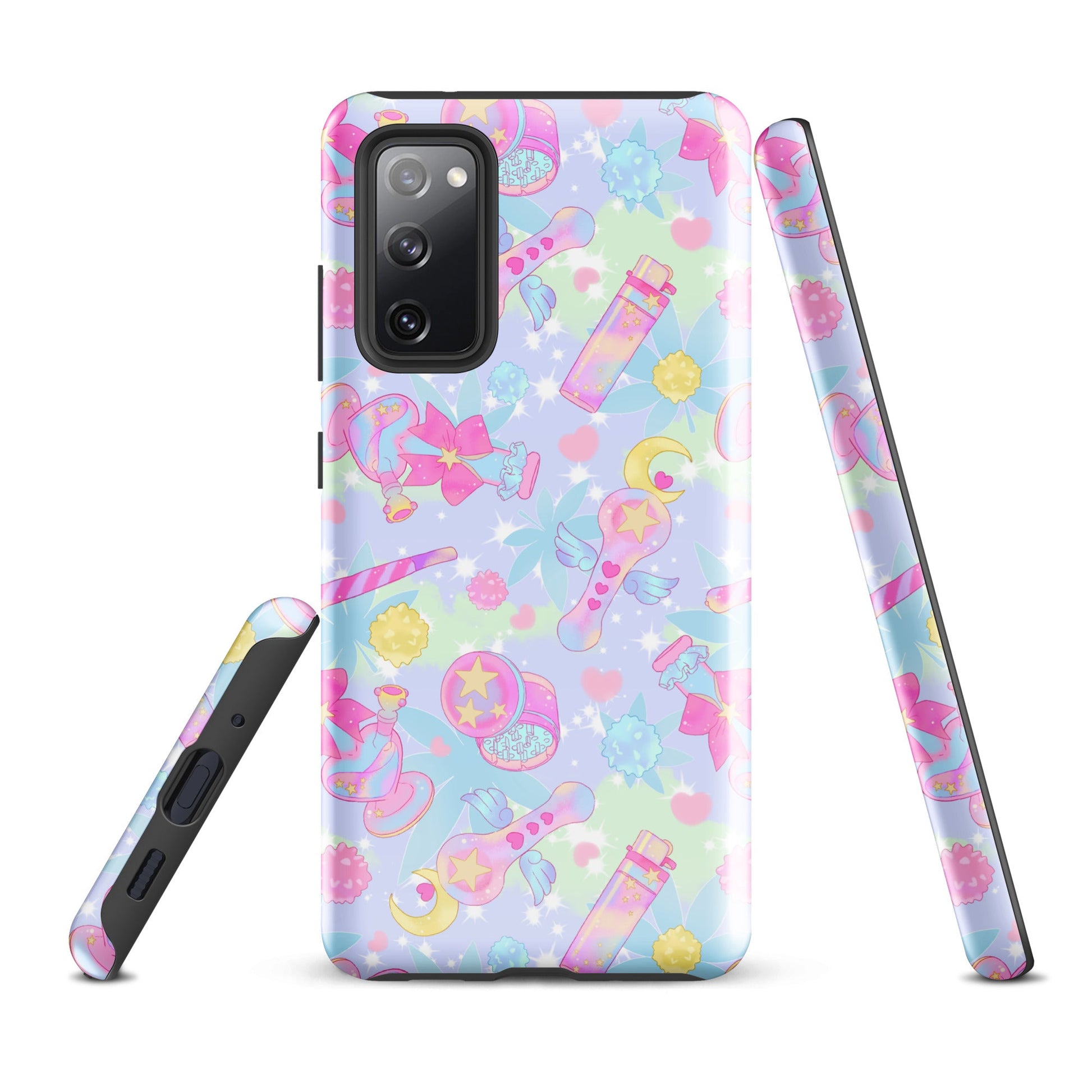 Stylish Indica Magica Samsung® Tough Case with vibrant designs, offering durability and protection for your phone.