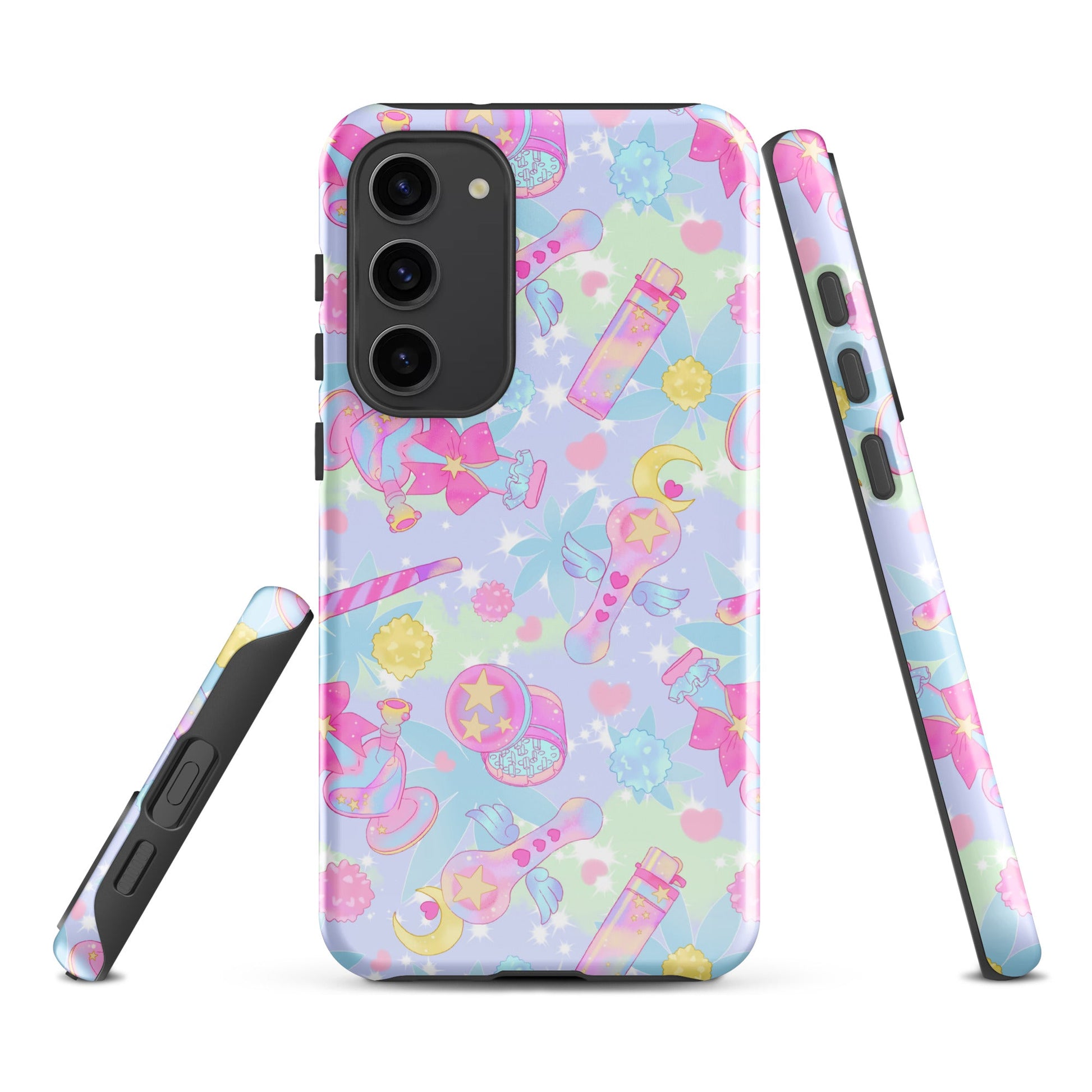 Protect your phone in style with the Indica Magica Samsung® Tough Case, featuring vibrant art and dual-layer durability.