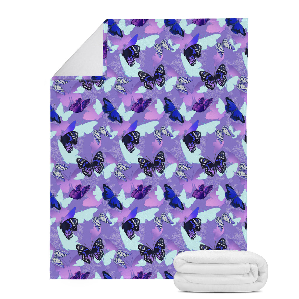 Butterfly Blanket (Purple) | Koibito Clothing.