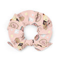 Cute Parasol Bunny Scrunchie perfect for kawaii outfits, featuring adorable bunnies and a soft, stretchy fabric.