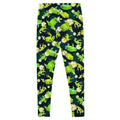 Kero-kero Leggings feature a vibrant frog design, offering comfort and stretch for all-day wear. Perfect for active styles!