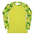 Bright and playful Kero-kero Rash Guard with long sleeves, perfect for active outdoor sports and sun protection.