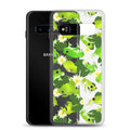 Protect your phone in style with the Kero-kero Samsung® Clear Case, showcasing vibrant frog designs and durable protection.