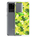 Kero-kero Samsung® Clear Case showcases vibrant frog designs, perfect for frog lovers seeking protection and style.