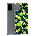 Kero-kero Samsung® Clear Case features a vibrant frog design, perfect for showcasing your love for amphibians.