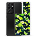 Kero-kero Samsung® Clear Case features vibrant frog designs, offering stylish protection for your phone. Perfect for frog lovers!