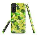 Protect your Samsung with the Kero-kero Samsung® Tough Case, featuring a vibrant frog design and dual-layer durability.