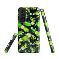 Stylishly protect your phone with the Kero-kero Samsung® Tough Case featuring vibrant frog designs and dual-layer durability.