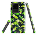 Kero-kero Samsung® Tough Case features vibrant frog designs, ensuring style and protection for your phone.