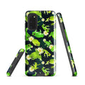 Colorful Kero-kero Samsung® Tough Case showcases vibrant frog design, offering durability and style for your phone.