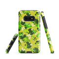 Kero-kero Samsung® Tough Case features a vibrant frog design, offering stylish protection for your phone.