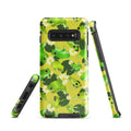 Kero-kero Samsung® Tough Case features vibrant frog designs, perfect for protecting your phone in style.