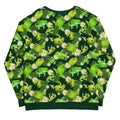 Kero-kero Sweatshirt features a vibrant frog design, perfect for fans of unique, comfortable apparel.
