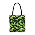 Discover the Kero-kero Tote Bag (Blue), perfect for frog lovers with its vibrant design and durable cotton straps.