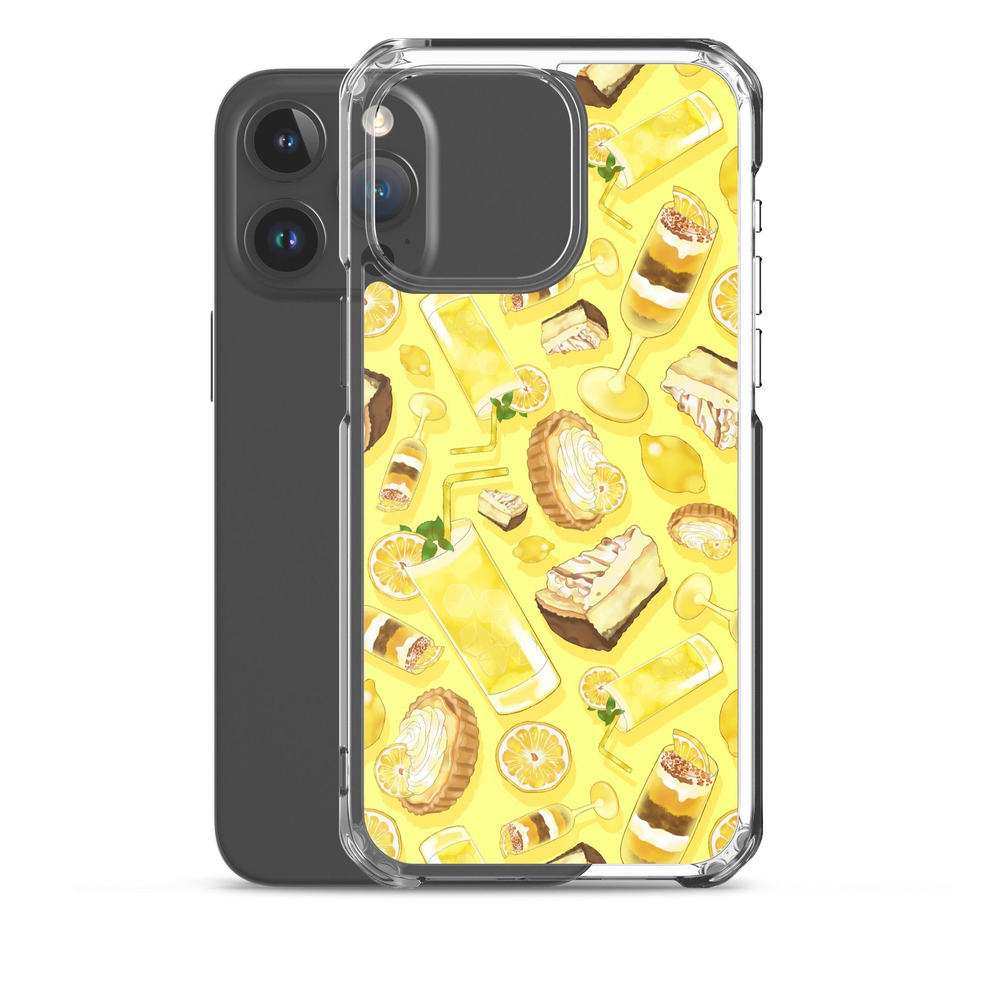 Sleek Lemon iPhone® Clear Case offers protection against scratches and dirt with a stylish design perfect for any occasion.