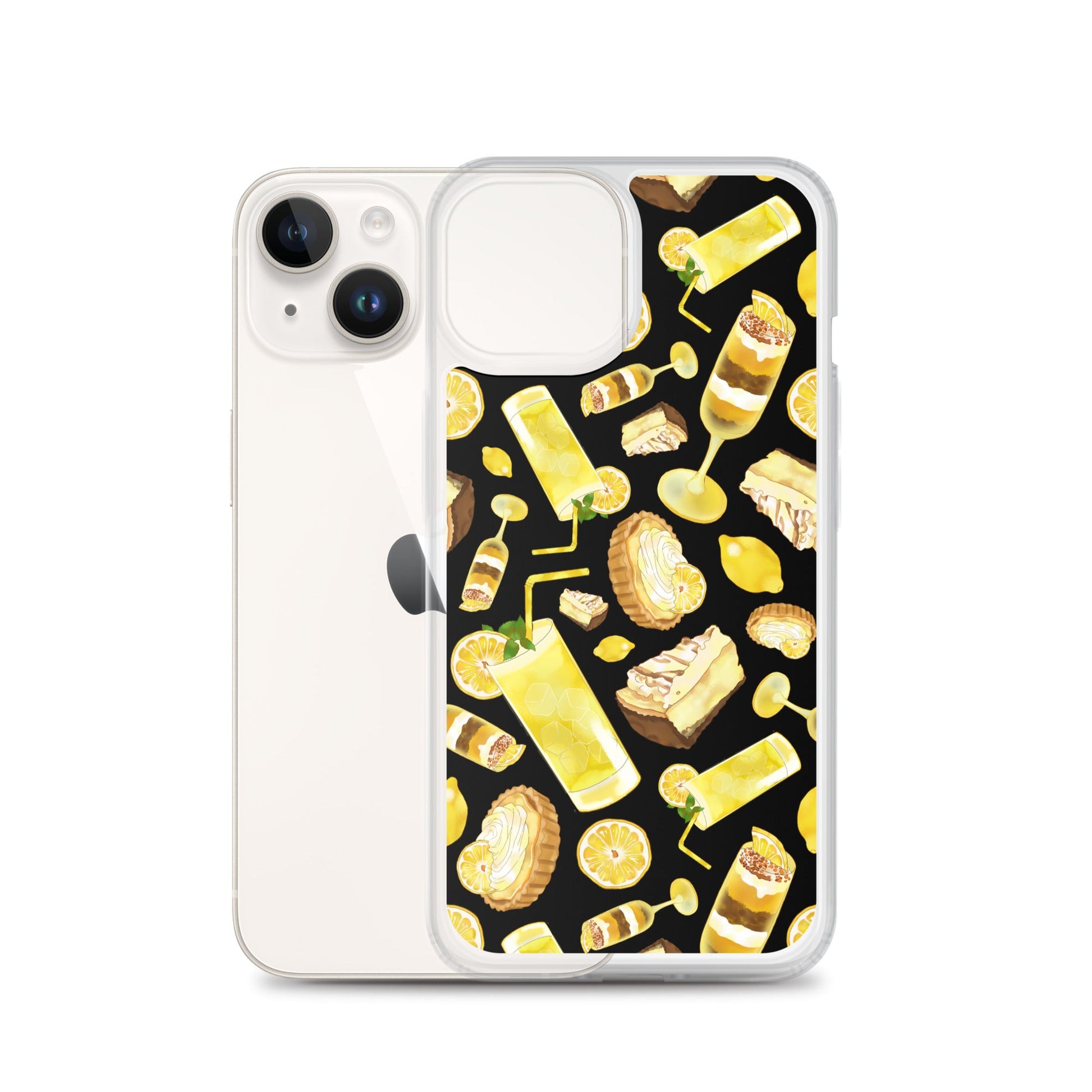 Stylish Lemon iPhone® Clear Case offers protection with a flexible design, perfect for everyday use and easy access.