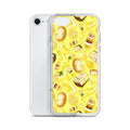 Sleek Lemon iPhone® Clear Case showcases vibrant lemon-themed design, offering protection from scratches and dirt.