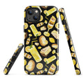 Durable Lemon iPhone® Tough Case featuring vibrant lemon-inspired design for stylish phone protection all year round.