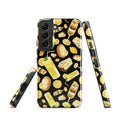 Lemon Samsung® Tough Case features vibrant lemon designs, providing durable, stylish protection for your phone.