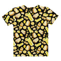 Bright and cheerful Lemon T-shirt featuring a fun lemon pattern, perfect for adding sunshine to your wardrobe!