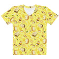 Lemon T-shirt featuring a vibrant yellow design with cheerful lemon patterns, perfect for sunny days.