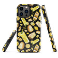 Stylish Lemon iPhone® Tough Case featuring colorful lemon-themed designs for durable phone protection.