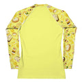 Bright and stylish Lemon Rash Guard featuring a fun lemon print, perfect for active days in the sun and water sports.