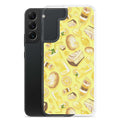 Lemon Samsung® Clear Case featuring a tasty dessert design, perfect for protecting your phone with style.